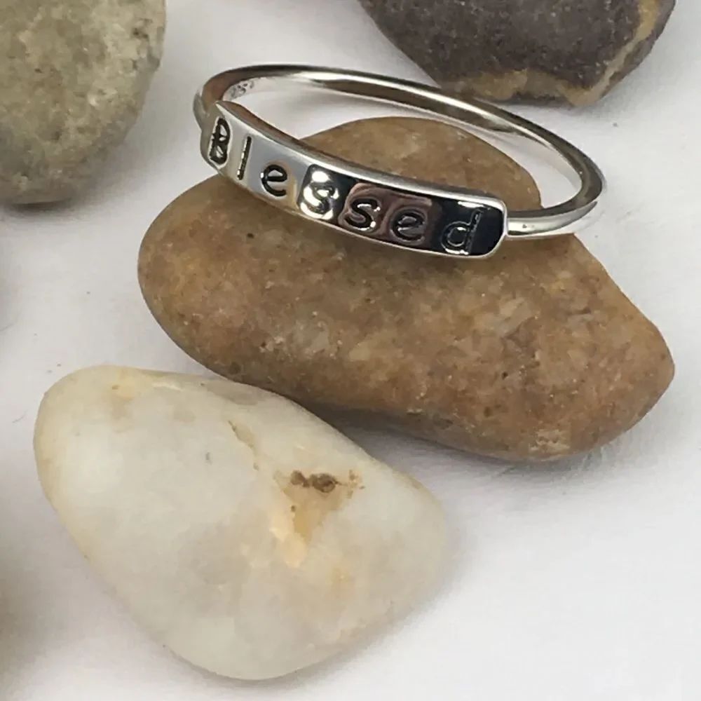Sterling Blessed Ring - Picture 4 of 7